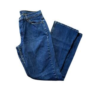 Levi's Dark Wash 515 Boot Cut Lower Rise Jeans Size 12 30x45